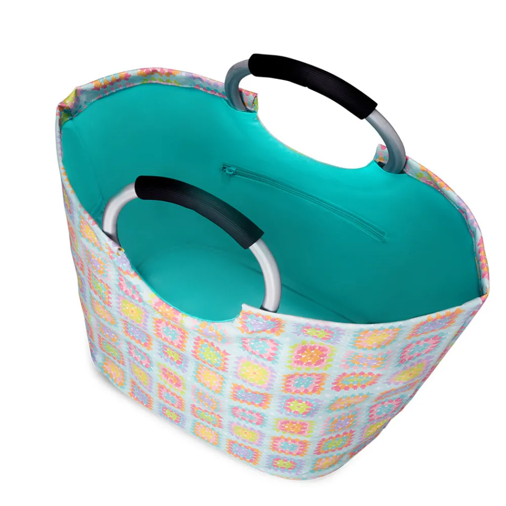 Swig Life Tote Bags New Sizes!^Granny Squares Loopi Tote Bag