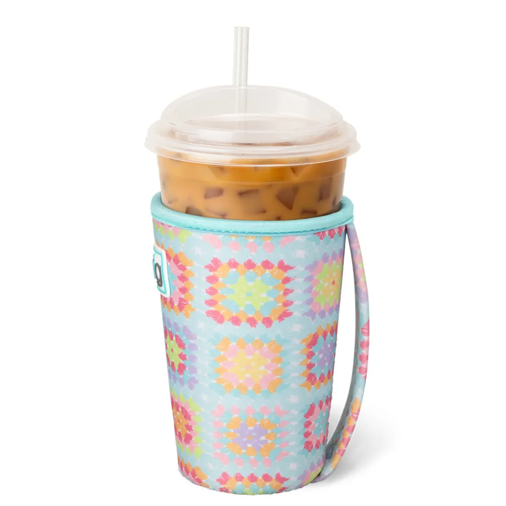 Swig Life Drink Coolies New Sizes!|Granny Squares Best Seller!^Granny Squares Medium Iced Cup Coolie