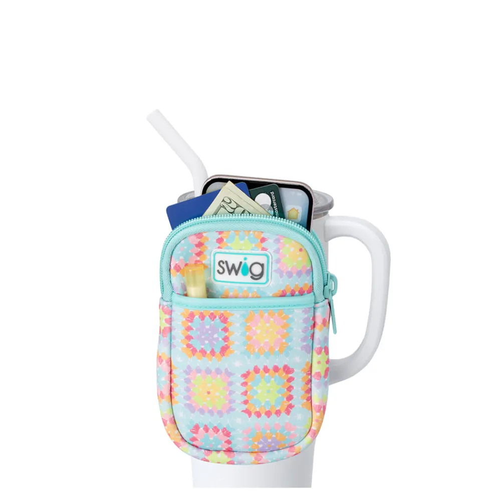 Swig Life Travel Mugs|Mega Mugs^Granny Squares Mega Mug Pouch