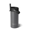 Swig Life Tumblers New Sizes!|Water Bottles^Grey Flip + Sip Slim Tumbler 12oz