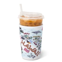 Swig Life Drink Coolies New Sizes!^Hawaii Medium Iced Cup Coolie