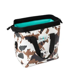 Swig Life Coolers|Lunchware^Hayride Cow Print Packi 12 Cooler -