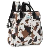 Swig Life Coolers|Hayride^Hayride Cow Print Packi Backpack Cooler -