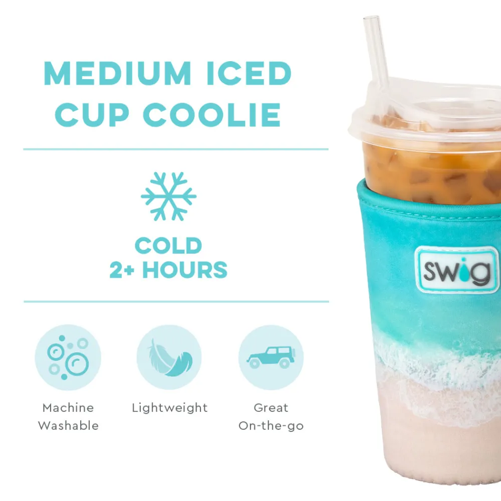Swig Life Drink Coolies New Sizes!|High Tide^High Tide Medium Iced Cup Coolie