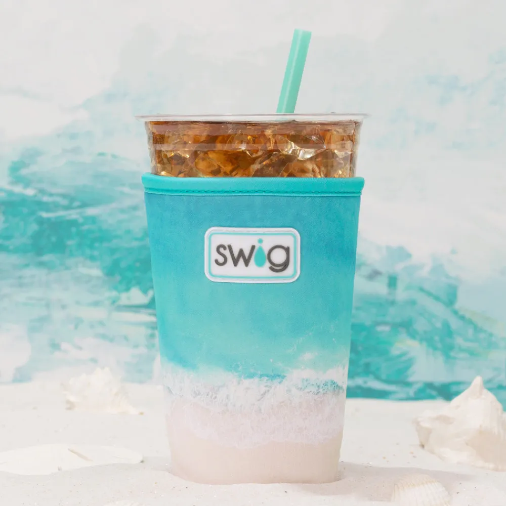 Swig Life Drink Coolies New Sizes!|High Tide^High Tide Medium Iced Cup Coolie