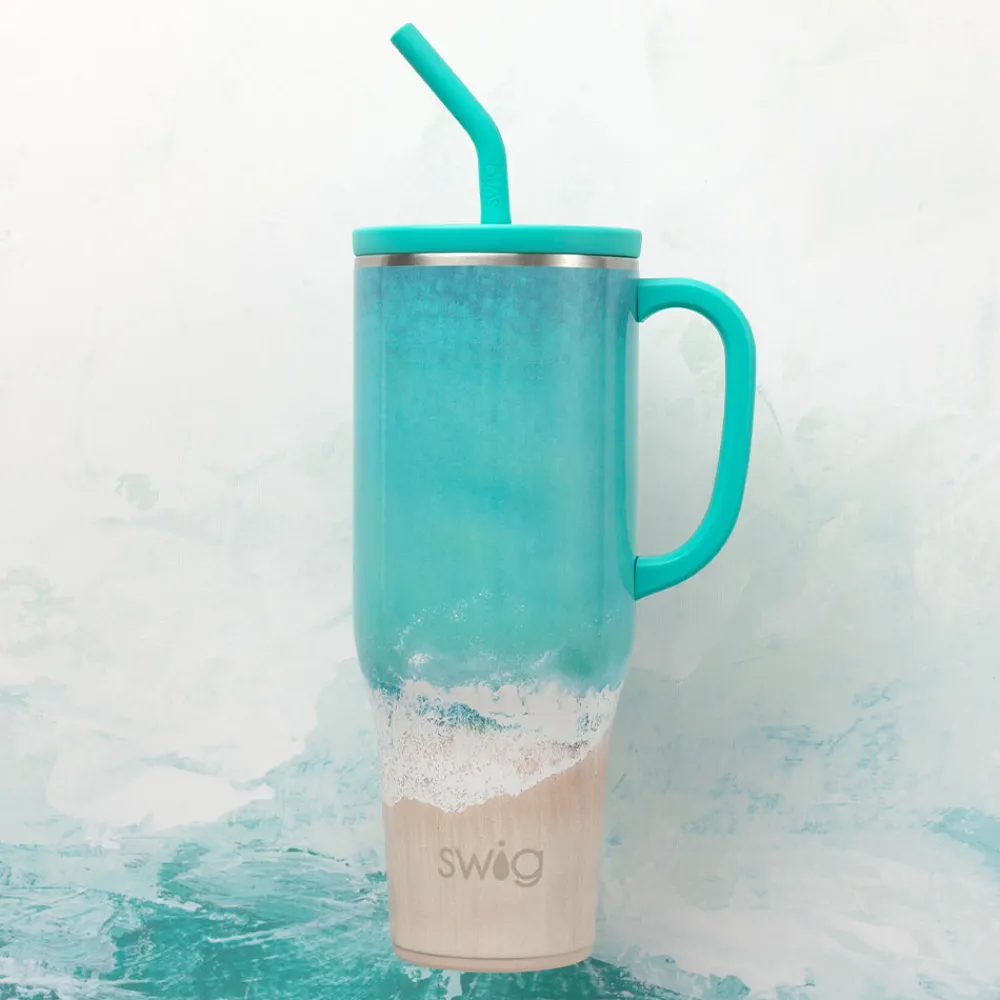 Swig Life Tumblers New Sizes!|Travel Mugs^High Tide Mega Mug 40oz