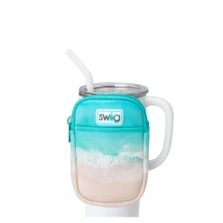 Swig Life Travel Mugs|Drinking Buddies^High Tide Mega Mug Pouch