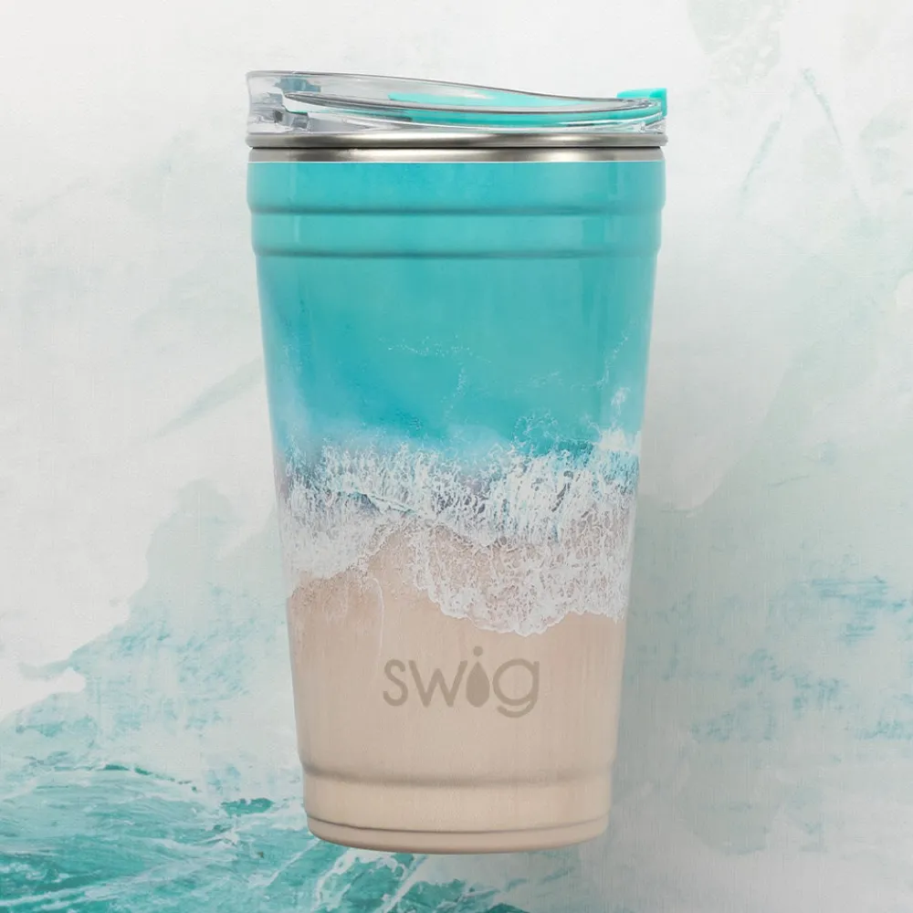 Swig Life Tumblers New Sizes!|High Tide^High Tide Party Cup 24oz