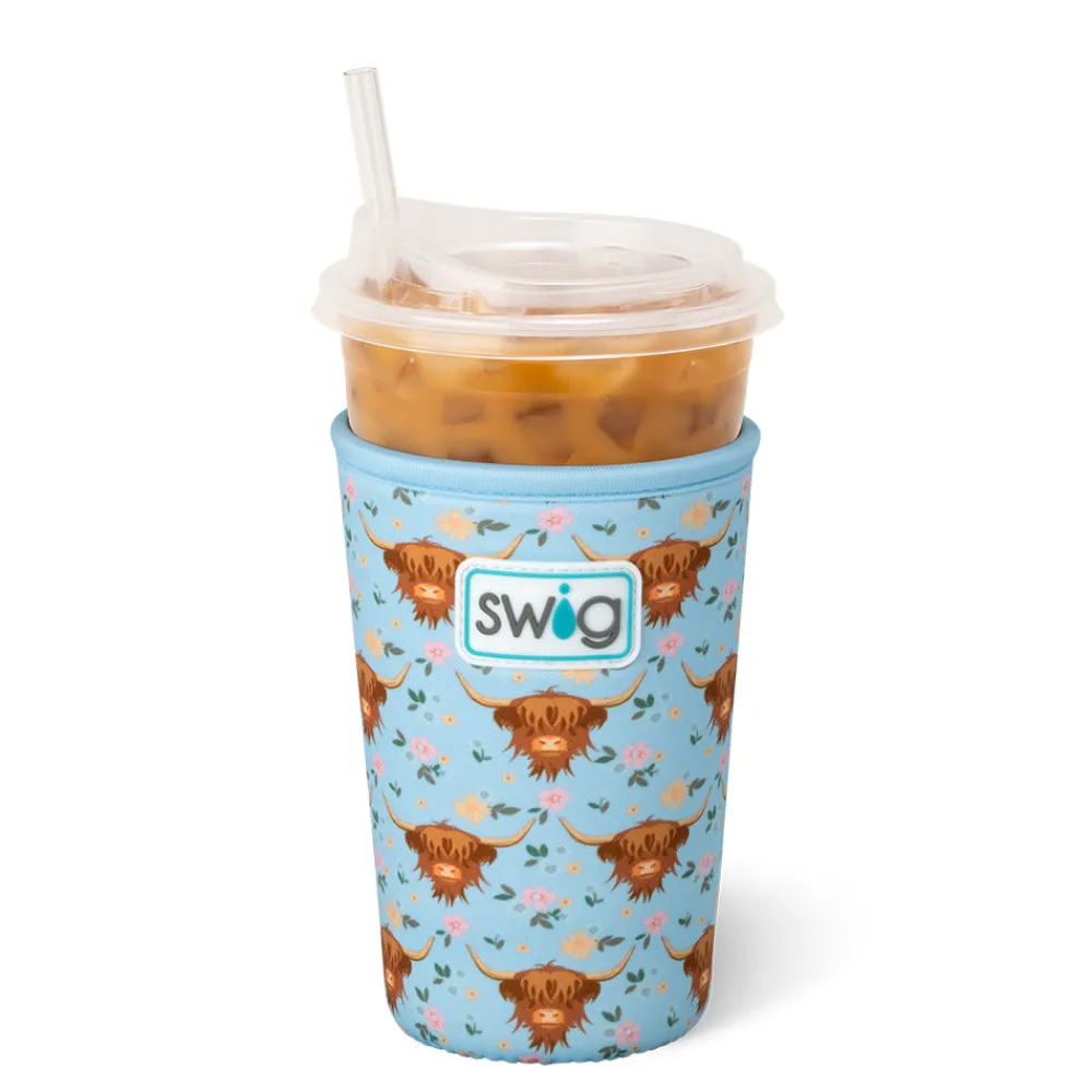 Swig Life Drink Coolies New Sizes!|Holy Cow^Holy Cow Medium Iced Cup Coolie