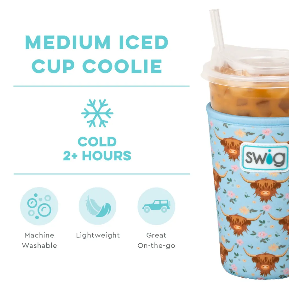 Swig Life Drink Coolies New Sizes!|Holy Cow^Holy Cow Medium Iced Cup Coolie