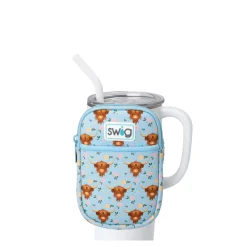 Swig Life Travel Mugs|Drinking Buddies^Holy Cow Mega Mug Pouch