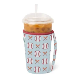Swig Life Drink Coolies New Sizes!|Home Run^Home Run Medium Iced Cup Coolie