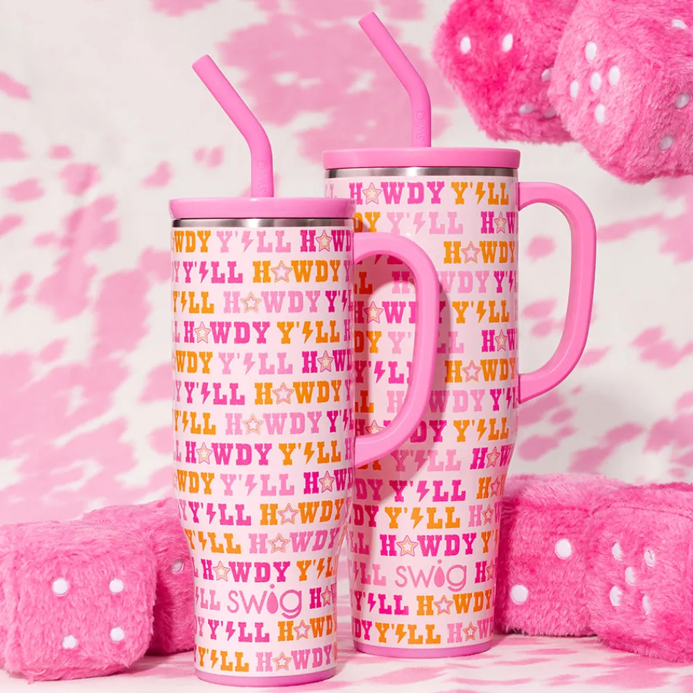 Swig Life Tumblers New Sizes!|Travel Mugs^Howdy Y'all Mega Mug 30oz