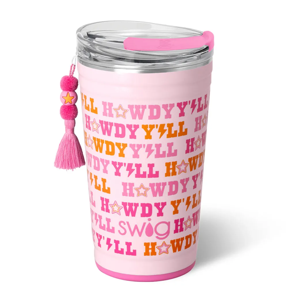 Swig Life Tumblers New Sizes!|Howdy Y'All^Howdy Y'all Party Cup 24oz
