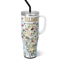 Swig Life Tumblers New Sizes!|Travel Mugs^Illinois Mega Mug 40oz