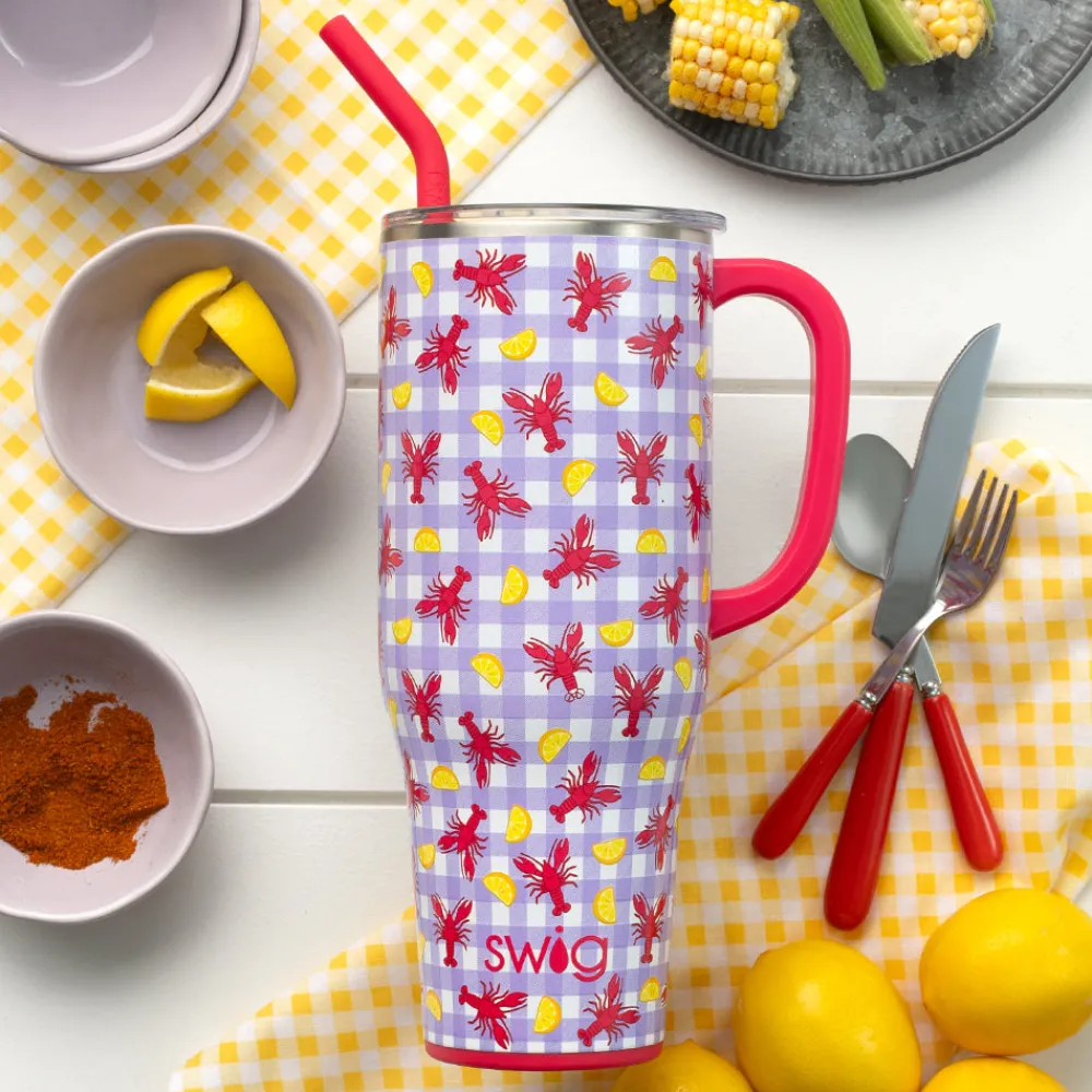 Swig Life Tumblers New Sizes!|Travel Mugs^Let the Good Times Boil Mega Mug 40oz