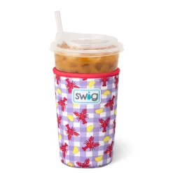 Swig Life Drink Coolies New Sizes!|Let The Good Times Boil^Let the Good Times Boil Medium Iced Cup Coolie