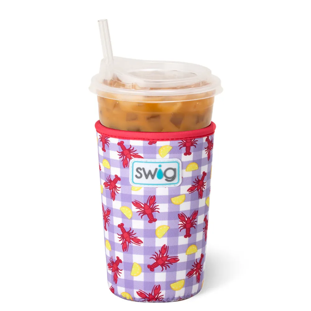 Swig Life Drink Coolies New Sizes!|Let The Good Times Boil^Let the Good Times Boil Medium Iced Cup Coolie