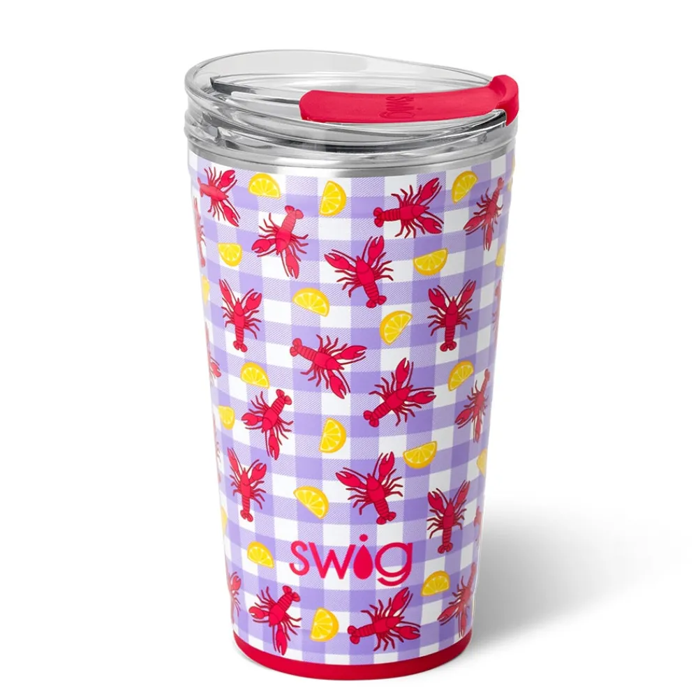 Swig Life Tumblers New Sizes!|Let The Good Times Boil^Let the Good Times Boil Party Cup 24oz