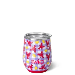 Swig Life Wine + Cocktails|Let The Good Times Boil^Let the Good Times Boil Stemless Wine 12oz
