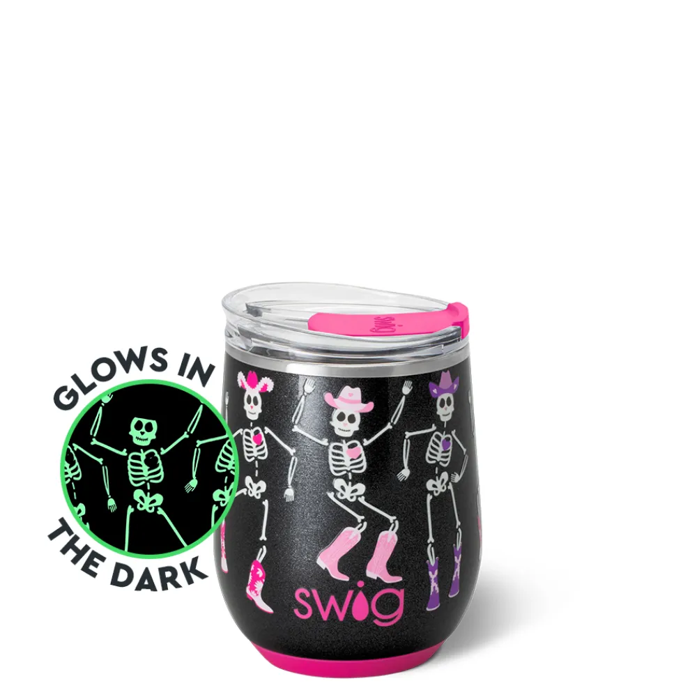 Swig Life Wine + Cocktails|Let's Go Ghouls^Let's Go Ghouls Stemless Wine 12oz -