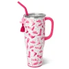 Swig Life Tumblers New Sizes!|Travel Mugs^Let's Go Girls 40oz Mega Mug with Handle -