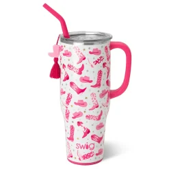 Swig Life Tumblers New Sizes!|Travel Mugs^Let's Go Girls 40oz Mega Mug with Handle -