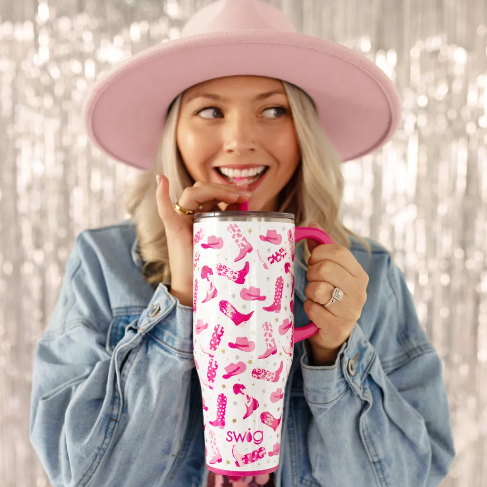 Swig Life Tumblers New Sizes!|Travel Mugs^Let's Go Girls 40oz Mega Mug with Handle -