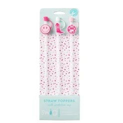 Swig Life Lids, Straws + More|Let's Go Girls^Let's Go Girls Straw Topper Set -