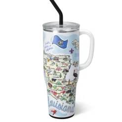 Swig Life Tumblers New Sizes!|Travel Mugs^Louisiana Mega Mug 40oz
