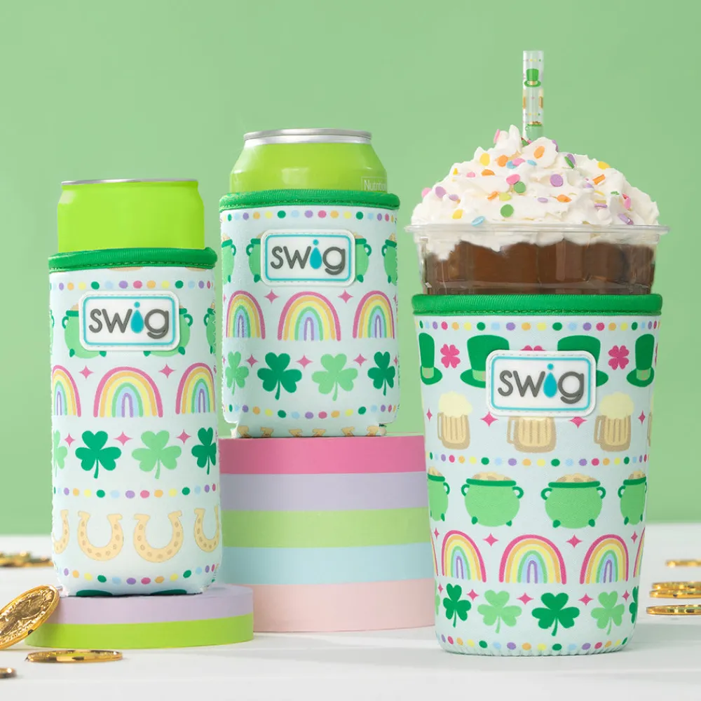 Swig Life Drink Coolies New Sizes!|Lucky Charm^Lucky Charm Can Coolie