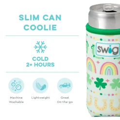 Swig Life Drink Coolies New Sizes!|Lucky Charm^Lucky Charm Slim Can Coolie