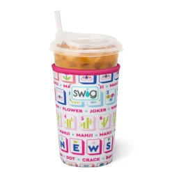 Swig Life Drink Coolies New Sizes!|Mahjong Best Seller!^Mahjong Medium Iced Cup Coolie
