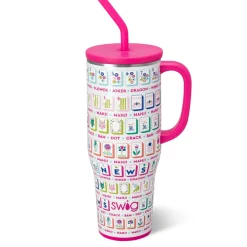 Swig Life Tumblers New Sizes!|Travel Mugs^Mahjong Mega Mug 40oz