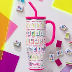 Swig Life Tumblers New Sizes!|Travel Mugs^Mahjong Mega Mug 30oz