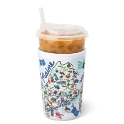Swig Life Drink Coolies New Sizes!^Maine Medium Iced Cup Coolie