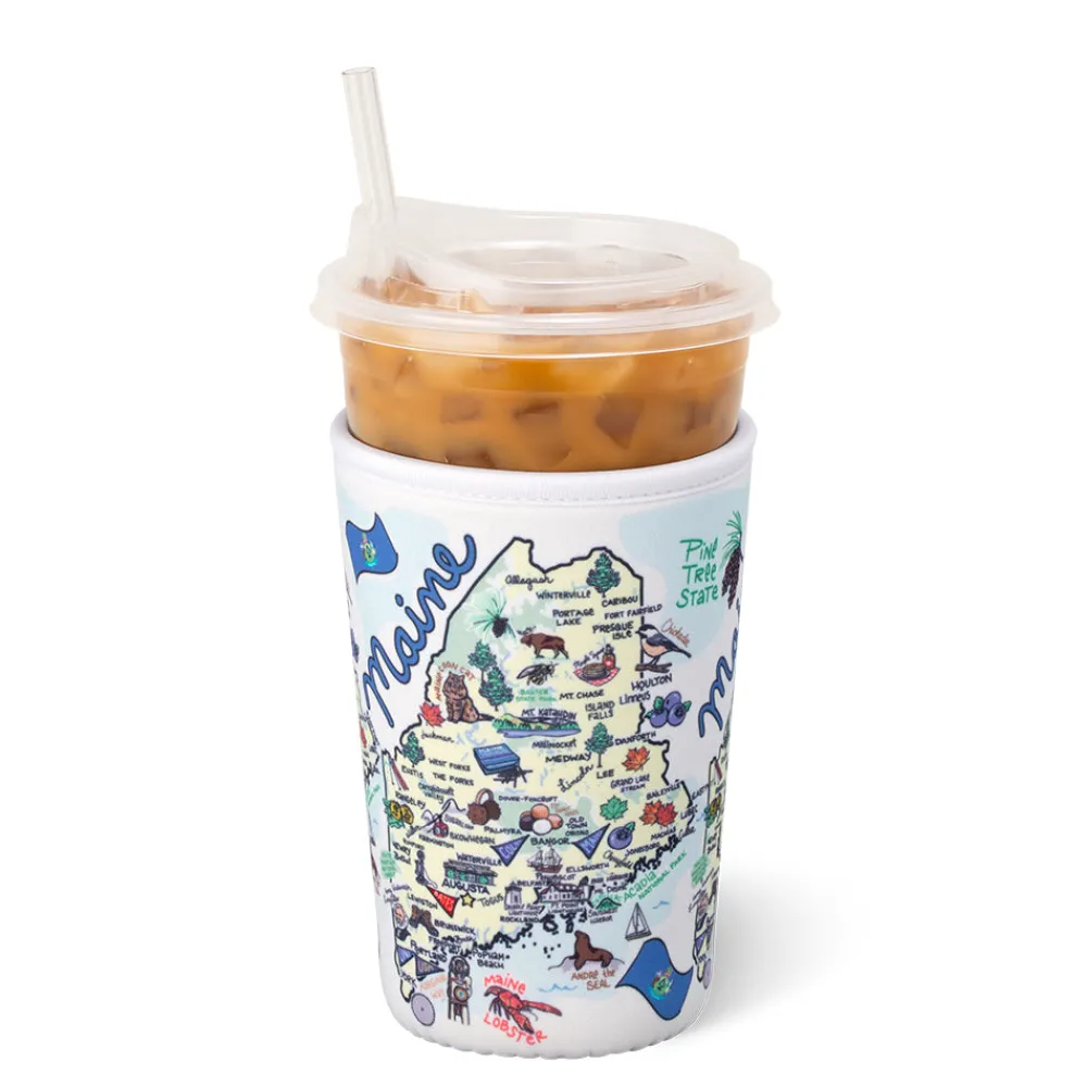 Swig Life Drink Coolies New Sizes!^Maine Medium Iced Cup Coolie