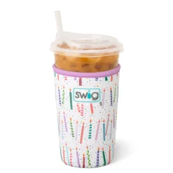 Swig Life Drink Coolies New Sizes!|Make A Wish^Make a Wish Medium Iced Cup Coolie