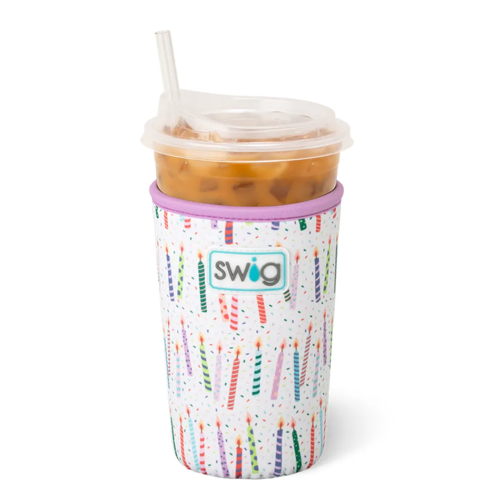 Swig Life Drink Coolies New Sizes!|Make A Wish^Make a Wish Medium Iced Cup Coolie