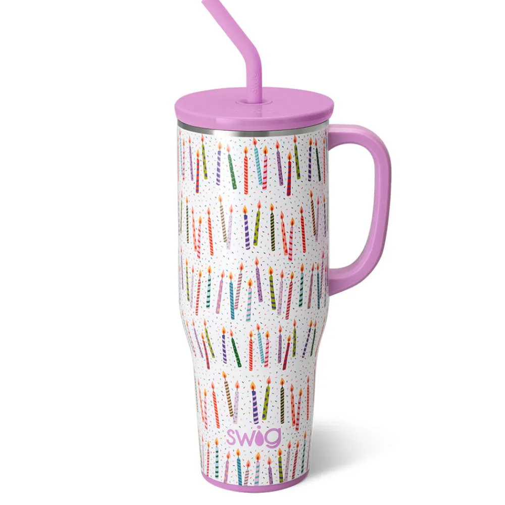 Swig Life Tumblers New Sizes!|Travel Mugs^Make a Wish Mega Mug 40oz