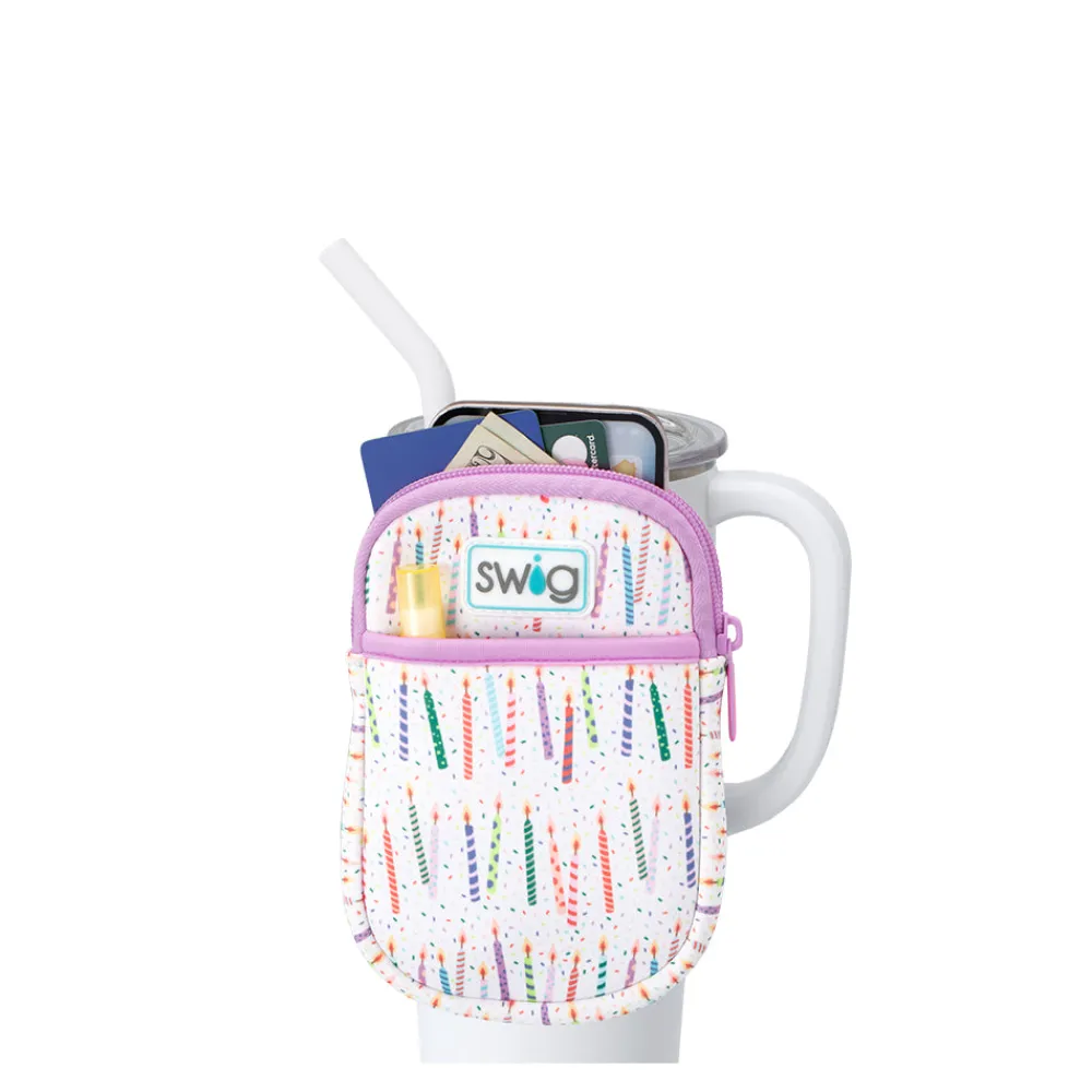 Swig Life Travel Mugs|Drinking Buddies^Make a Wish Mega Mug Pouch