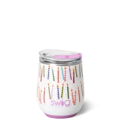 Swig Life Wine + Cocktails|Make A Wish^Make a Wish Stemless Wine 12oz