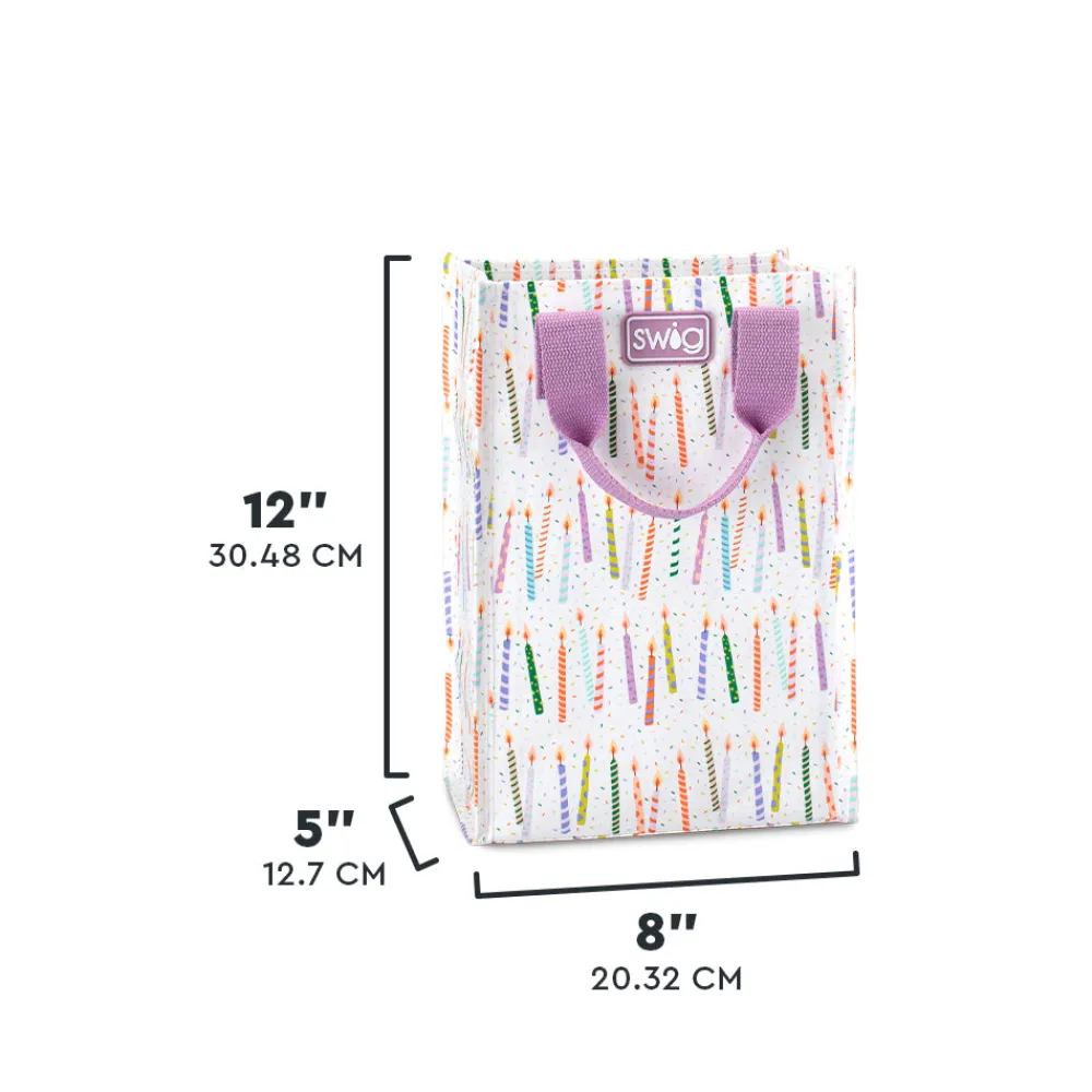 Swig Life Reusable Gift Bags|Make A Wish^Make a Wish Tall Reusable Bag