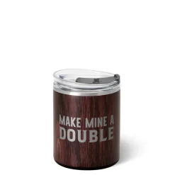 Swig Life Wine + Cocktails|Tumblers New Sizes!^Make Mine a Double 12oz Lowball Tumbler -