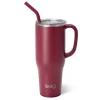 Swig Life Tumblers New Sizes!|Travel Mugs^Maroon Mega Mug 40oz