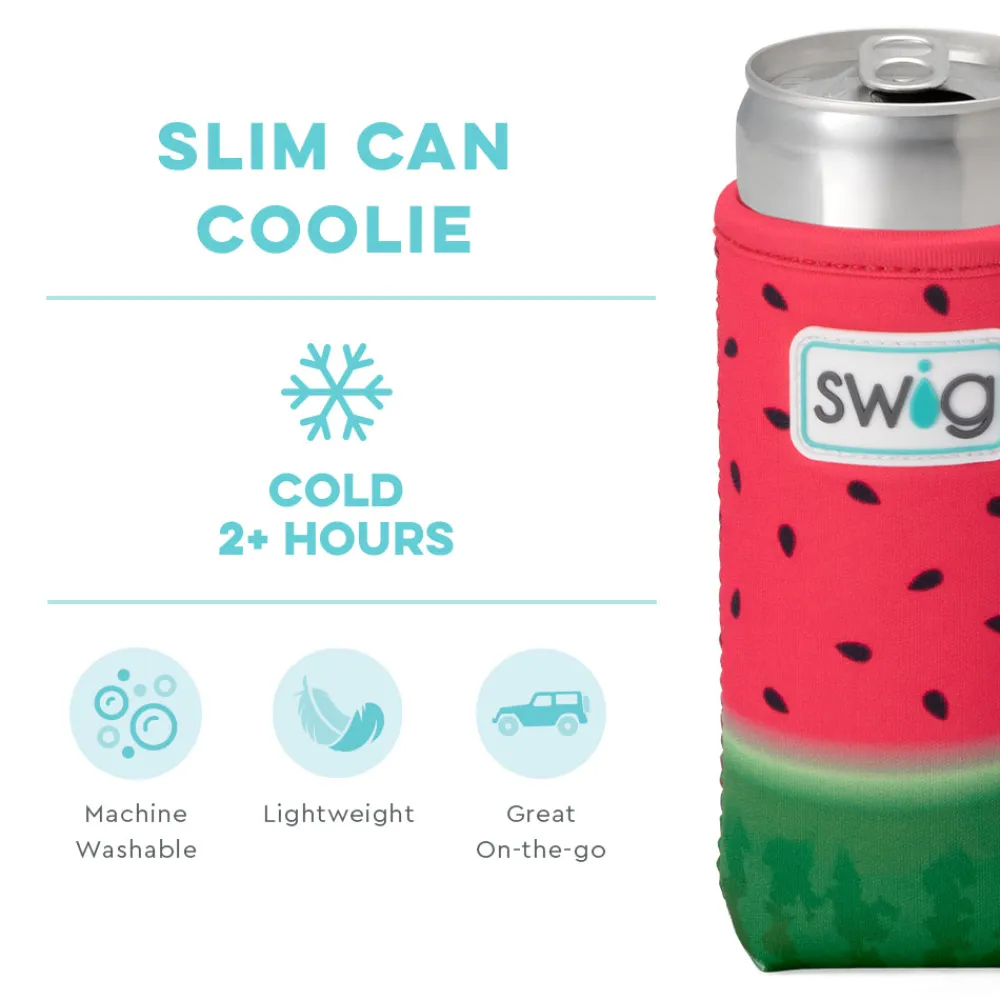 Swig Life Drink Coolies New Sizes!|Melon Slice^Melon Slice Slim Can Coolie