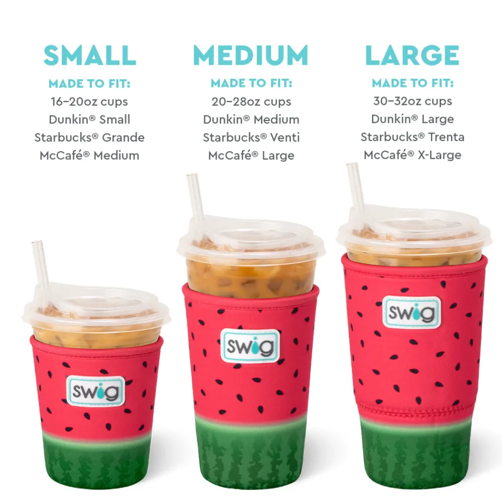 Swig Life Drink Coolies New Sizes!|Melon Slice^Melon Slice Small Iced Cup Coolie