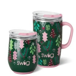 Swig Life Merry Mistletoe|Holiday Shop^Merry Mistletoe AM+PM Set