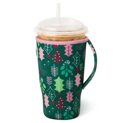 Swig Life Drink Coolies New Sizes!|Merry Mistletoe^Merry Mistletoe Large Iced Cup Coolie