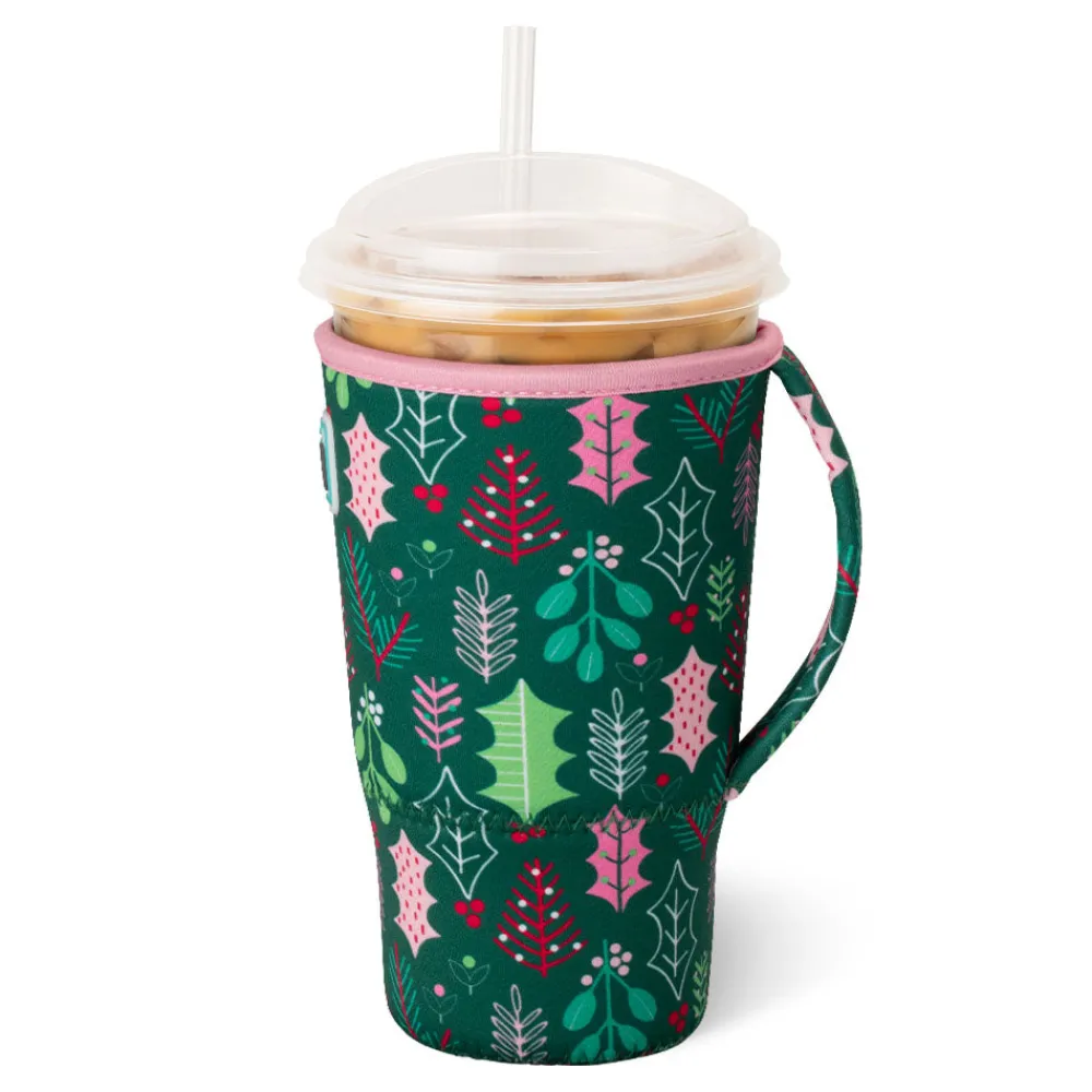 Swig Life Drink Coolies New Sizes!|Merry Mistletoe^Merry Mistletoe Large Iced Cup Coolie